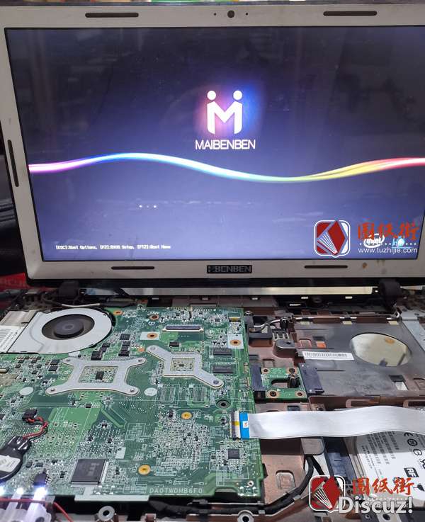 小麦2 DA0TWDMB6F0 REV :F不开机附亮机BIOS