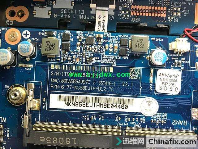 二修机械师八代i7 处理器游戏本，开机不显示，师傅神操作完美修复