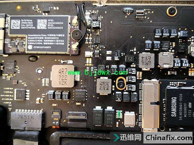 苹果MacBook Air笔记本开机无反应，烧机无效，原来原因出在这儿