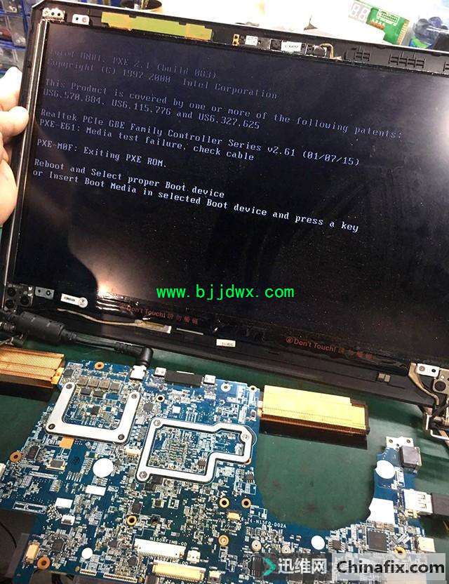 海尔机械师笔记本不开机，维修经验差点翻车，历时1天艰难维修