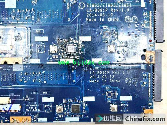 联想B40-70笔记本没声音，拆解一看芯片都没了，二修机还有救吗？
