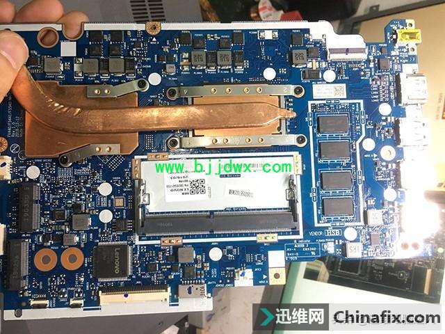 2019款联想340C笔记本进水不开机，售后费用太高，大神一招搞定