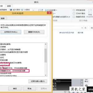 Win10如何查看隐藏文件夹和文件 Win10显示隐藏文件夹或文件方法