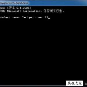 Windows7系统中怎么Ping端口？利用telnet命令Ping 端口的方法