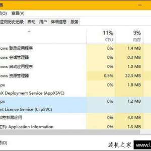 Wsappx是什么进程？Win10系统中的wsappx进程知识