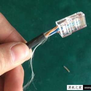 教你如何制作网线水晶头 电脑网线水晶头接法图解教程
